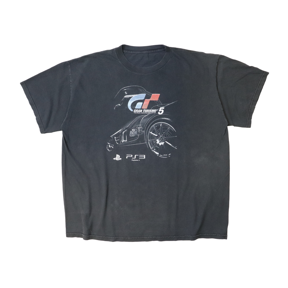Vintage Gran Turismo 5 PlayStation 3 Graphic T-Shirt Size N/A video game